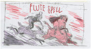 Flute Spell Title Card Concept Art