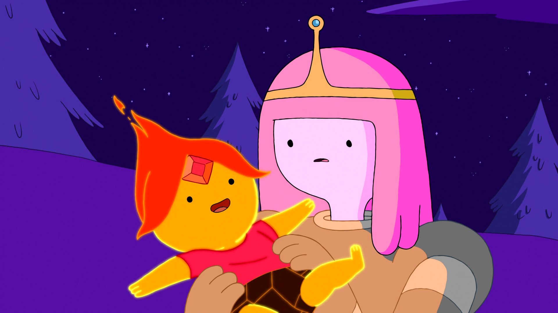 adventure time princess bubblegum and finn anime