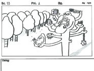 High Strangeness storyboard panel