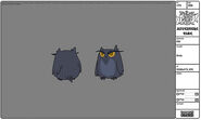 Modelsheet owls