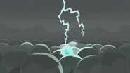 S4 E23 Jake getting struck by a lightning