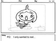 Princess B'Onangutan in the storyboards