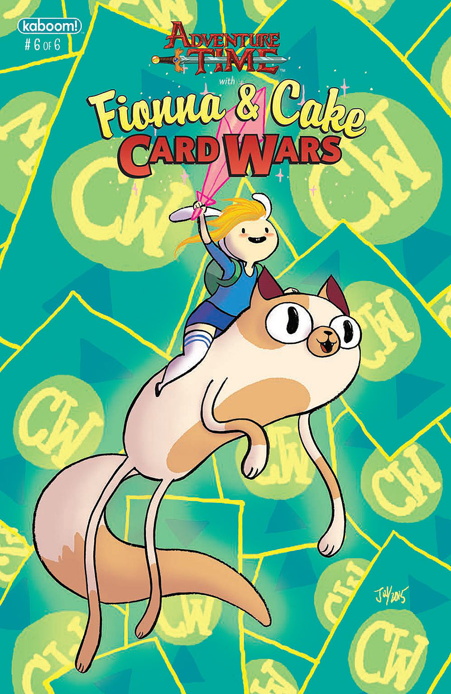 Adventure Time With Fionna and Cake #6 by Natasha Allegri