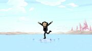 Simon returns to winterworld