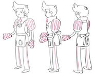 Prince Gumball baker concept for "Bad Little Boy"