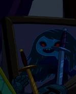 Second scene of Shoko's face in "Sky Witch"