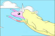 Lady Rainicorn crying