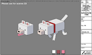 Modelsheet Dog Mc