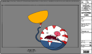 Modelsheet Peppermint Butler with Red Eye - Pose A