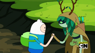 S7 E25 holding hands