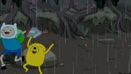S4e23 Finn and Jake running and laughing