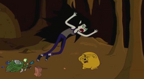 S5 e38 Marceline threatening Jake