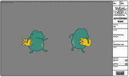 Modelsheet frog carryingcrown