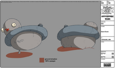 Modelsheet giantduck