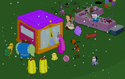 S5e18 Bounce house princess shelter