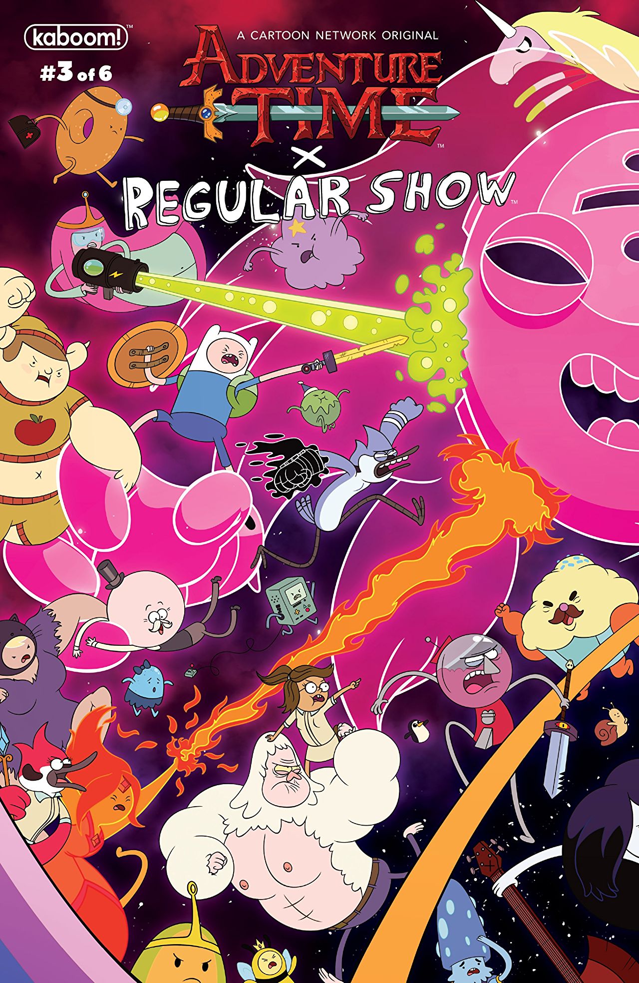 adventure time and regular show comics