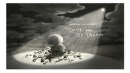 Chips and Ice Cream title card design by Seo Kim and painted by Nick Jennings