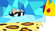S6e24 Penguins scared of Ice King