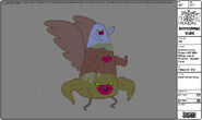 Modelsheet-Zombie Candy Person -22 with Wings, Lips & Muscles - Special Color