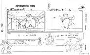 Cake's dance in storyboard form.