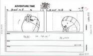 Marceline The Vampire Queen storyboard panel