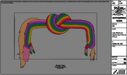 Modelsheet ladyrainicroninjuredandtiedinaknot