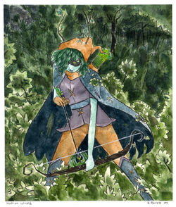 adventure time huntress wizard anime