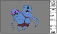 Modelsheet Two Headed Monster