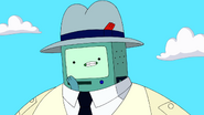 S10e2 BMO in hat close up 2