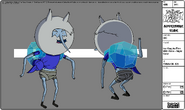 Modelsheet Ice King as Finn with Rims - Night Color