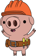 Construction Piglet