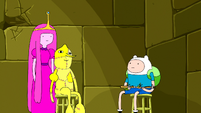 S5e51 Finn and PB with new Lemongrab