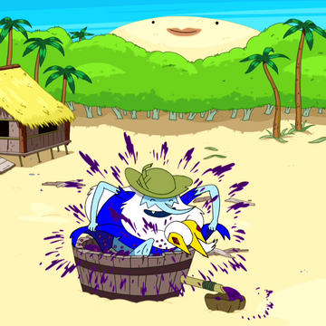 Ice King And The Island Lady Adventure Time Wiki Fandom