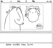 Original storyboard piece