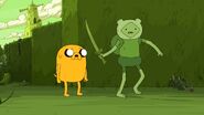 Adventure Time Episode 249 Still.jpg (463 KB) Fern with the grass Sword answering the grasstartigrade’s riddle