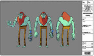 Modelsheet youngbilly withfirelightrims