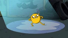 S6e16 Jake dancing