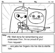 Water Park Prank storyboard panel