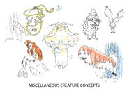 Miscellaneous Creatures Concept