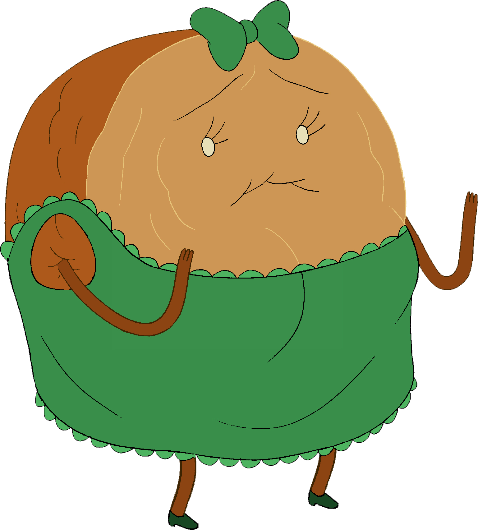 Cinnamon Bun in Dress | Adventure Wiki |