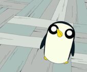 Gunter staring off into space.