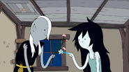 Marceline checks out Ash's wand