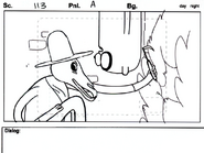 The Gift that Reaps Giving storyboard panel