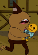 Big Guy stealing Skeleton Baby.