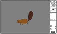 Modelsheet beaver