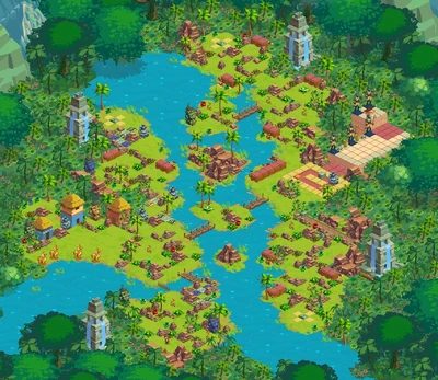 Golden Jungle Map