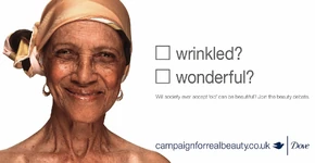 Ad from the Campaign for Real Beauty by Dove