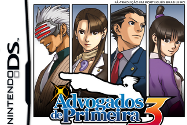 Jacutem Sabão / Ace Attorney PT-BR - Nome: Phoenix Wright: Ace Attorney  Trilogy Plataforma: 3DS Gênero: Visual novel Idioma original do jogo:  Inglês/Japonês Descrição: Ace Attorney é uma série de jogos de