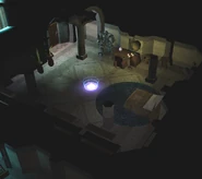 A portal in the teachers' quarters from v1.40