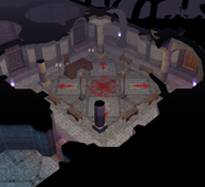 The summoning room on the ground floor